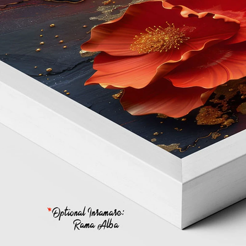 Rauri de Purpura - Tablou cu flori