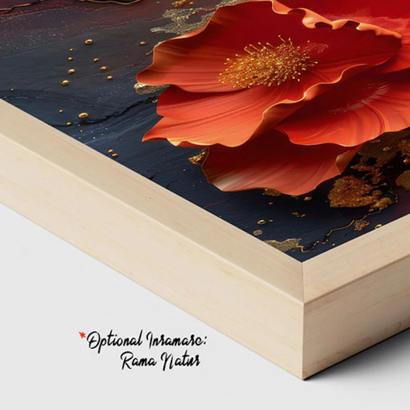 Rauri de Purpura - Tablou cu flori