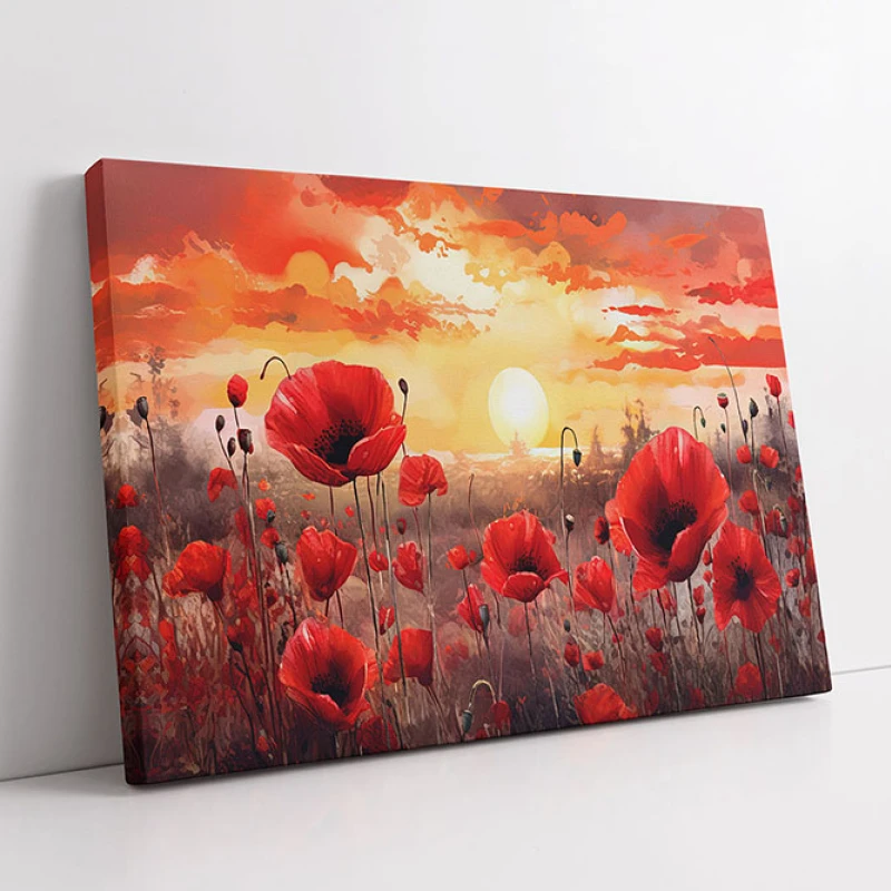 Wonder Poppies - Tablou cu flori