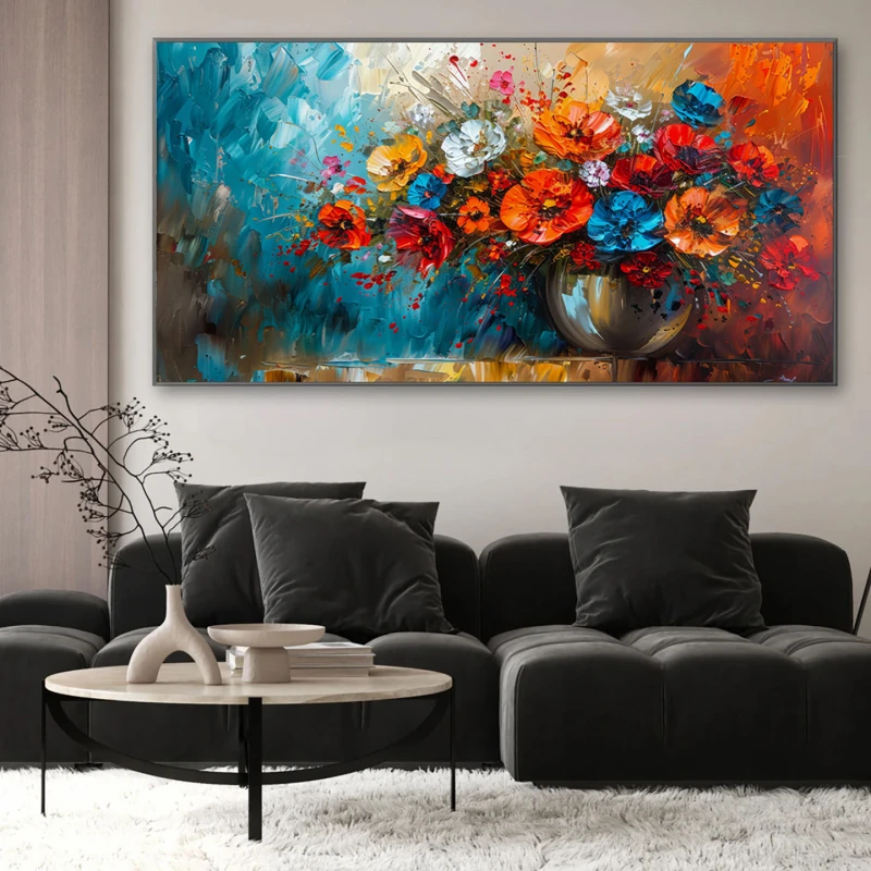 Colorful Bouquet - Tablou cu flori