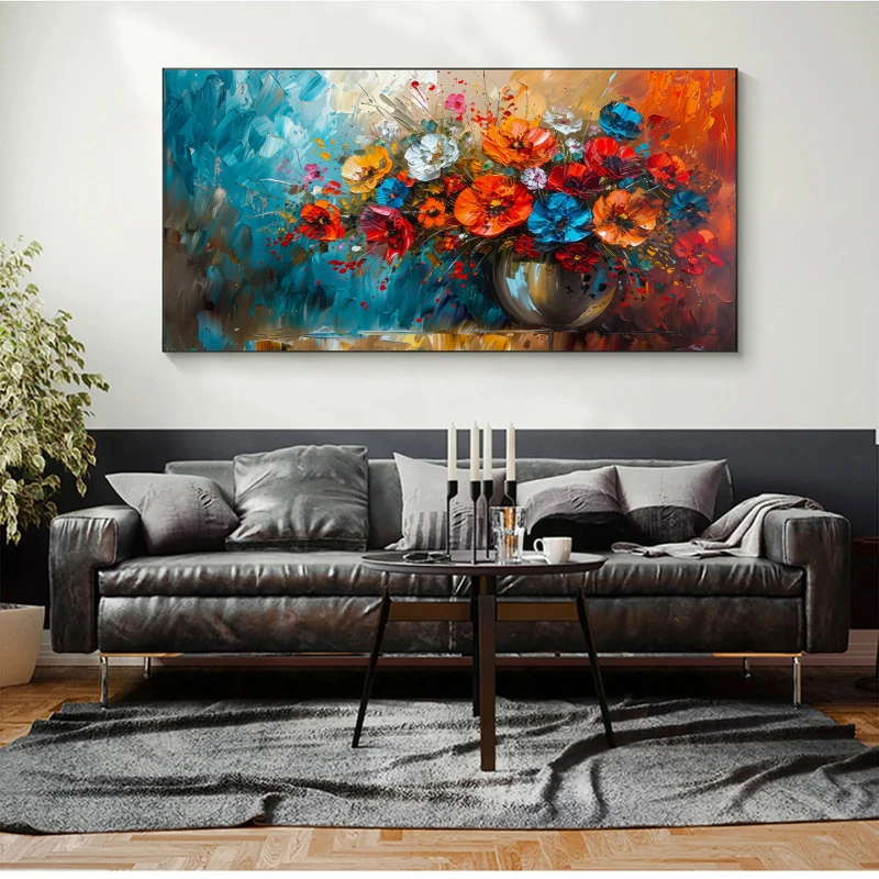 Colorful Bouquet - Tablou cu flori