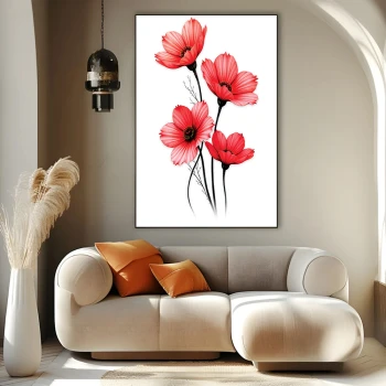 Blândă Frumusețe - Tablou cu flori