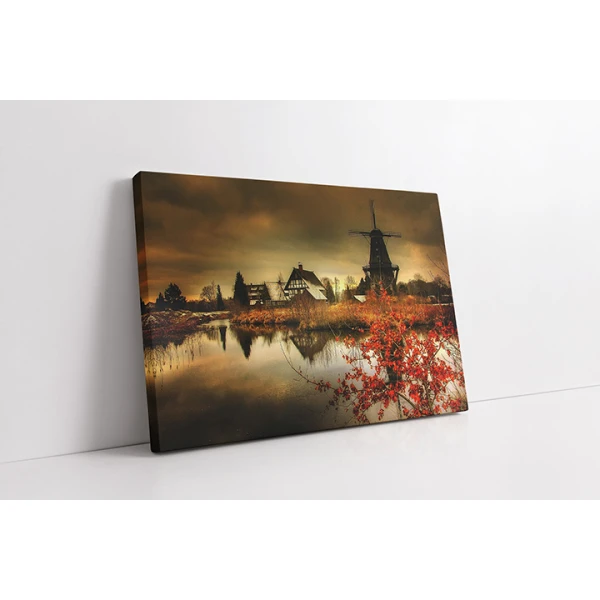 Moara de vant - Tablou peisaj