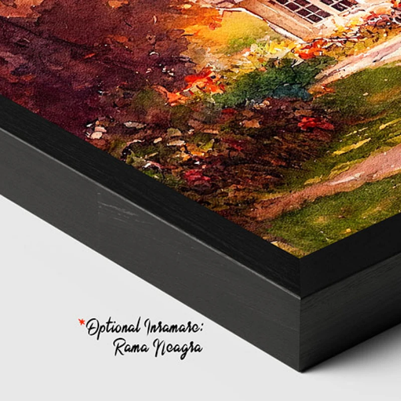 Casuta din padure - Tablou peisaj