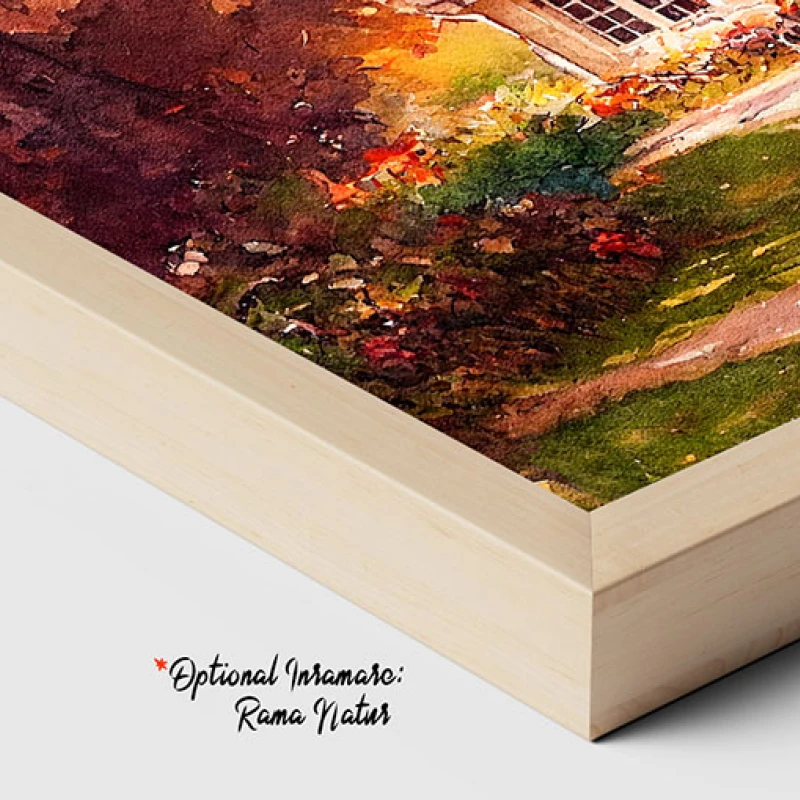 Casuta din padure - Tablou peisaj