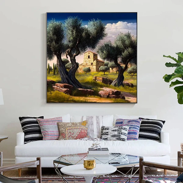 Livada de maslini - Tablou peisaj