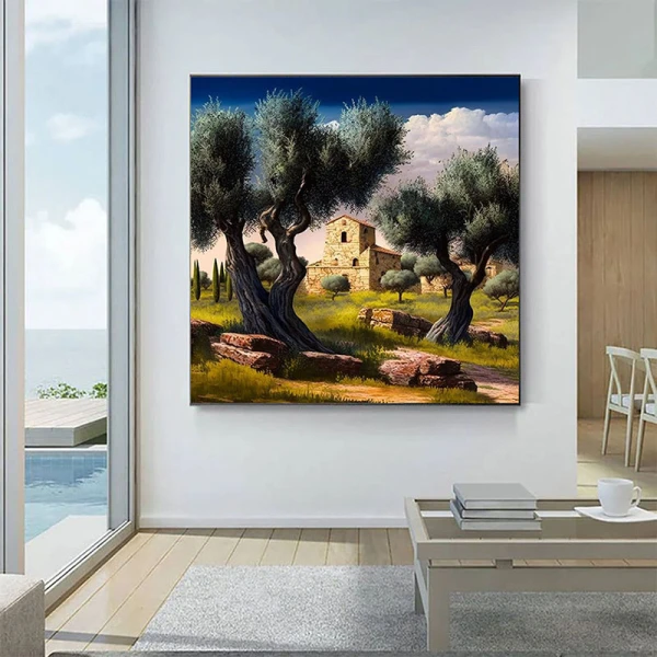 Livada de maslini - Tablou peisaj