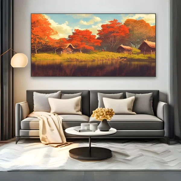 Culori de toamna - Tablou peisaj