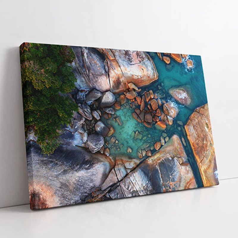 Un mal linistit - Tablou peisaj