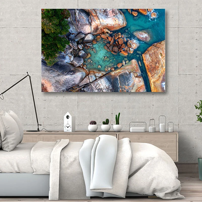 Un mal linistit - Tablou peisaj