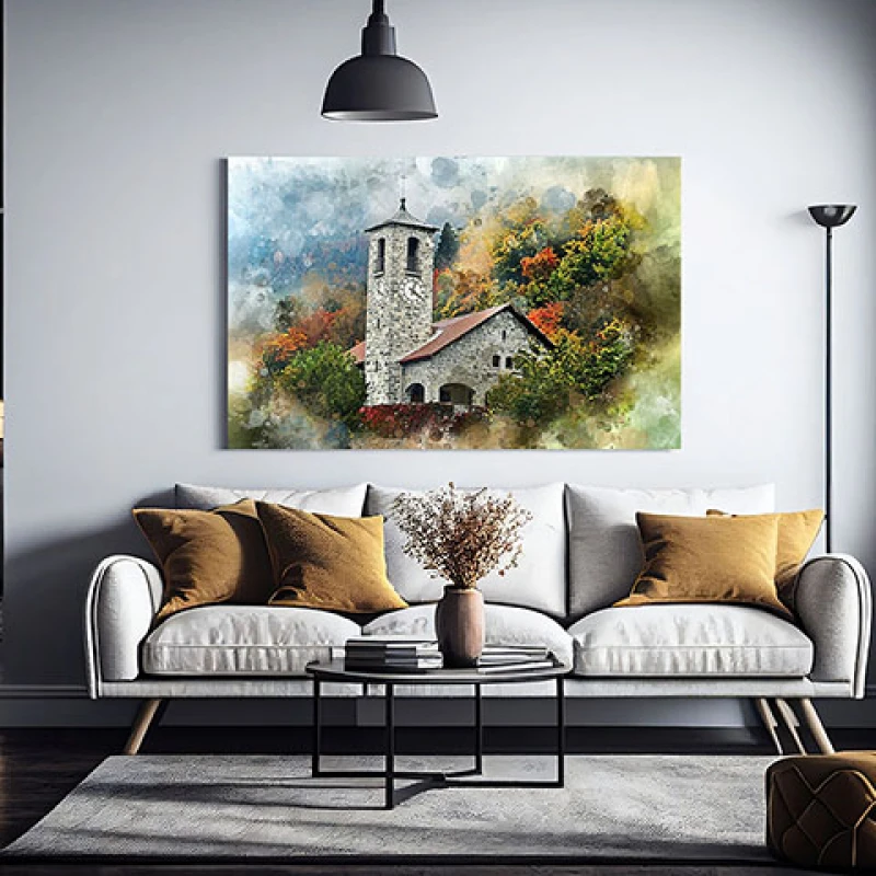 Turnul cu Ceas - Tablou peisaj