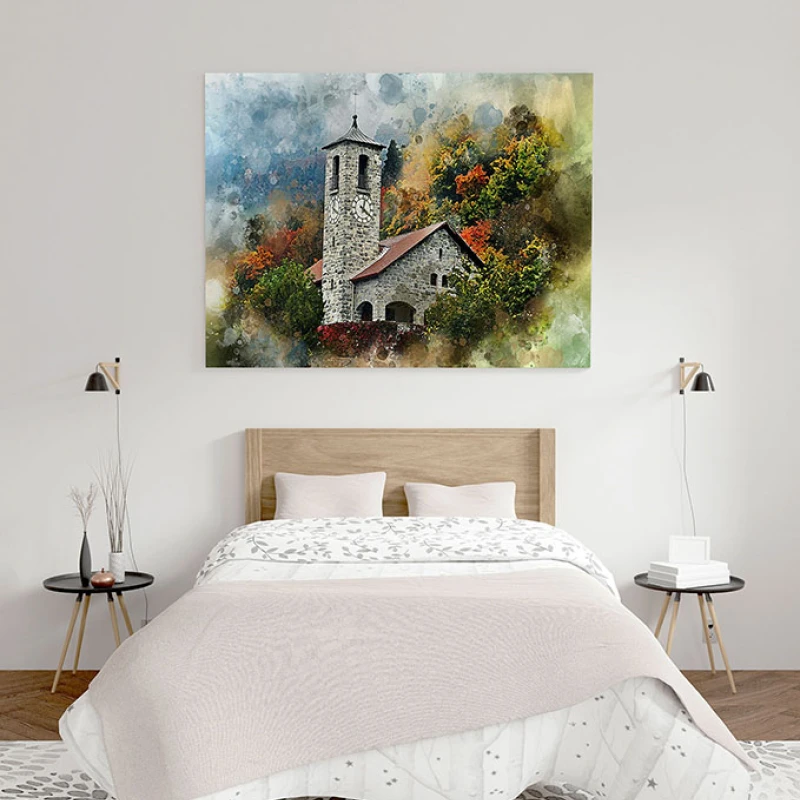 Turnul cu Ceas - Tablou peisaj