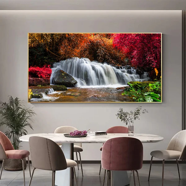 Frunze Multicolore - Tablou peisaj Frunze Multicolore - Tablou peisaj