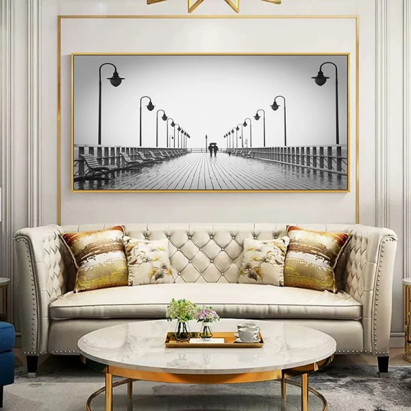 Impreuna pe Podul Vietii - Tablou peisaj