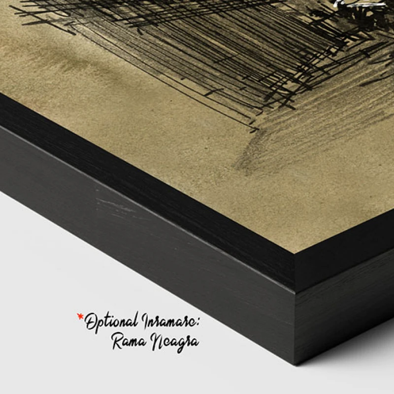 Cuplul in Rosu - Tablou peisaj