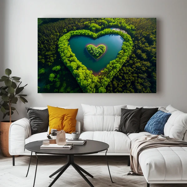 Inima Padurii - Tablou peisaj
