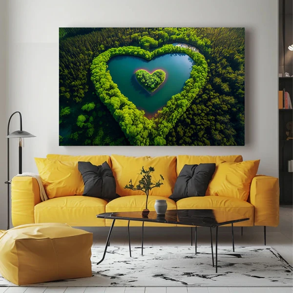 Inima Padurii - Tablou peisaj