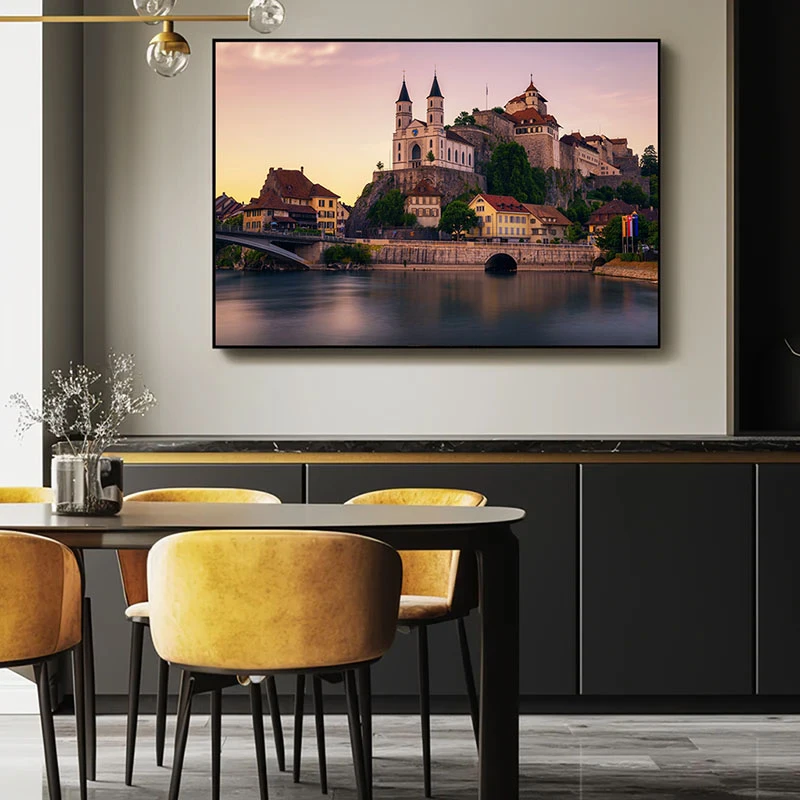 Castelul Aarburg - Tablou peisaj