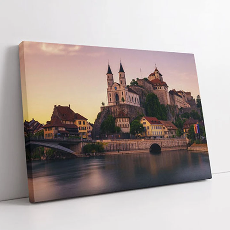 Castelul Aarburg - Tablou peisaj