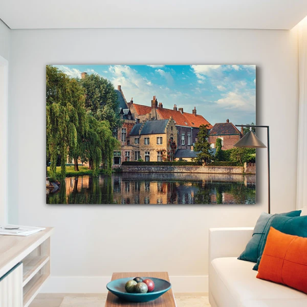 Arhitectura In Jocul Luminilor - Tablou peisaj