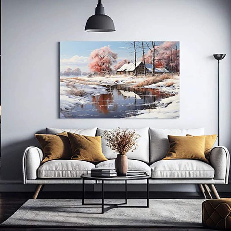 Magia Iernii - Tablou peisaj