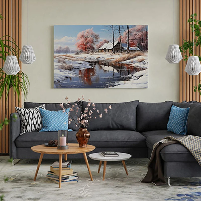 Magia Iernii - Tablou peisaj