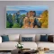 Tablou canvas peisaj montan cu viaduct – Călătorie printre munți, pentru living, dormitor, birou sau hol, cadou inspirat
