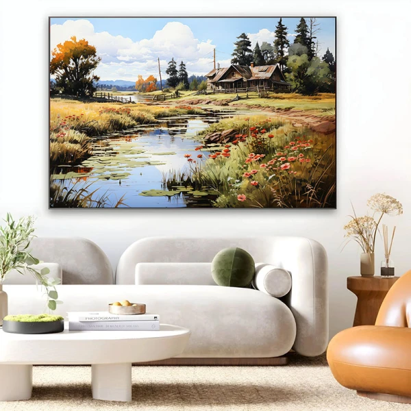 Liniste si Mister - Tablou peisaj