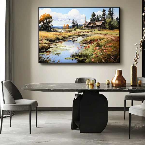 Liniste si Mister - Tablou peisaj