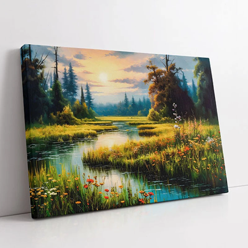 Labirintul Luminii - Tablou peisaj