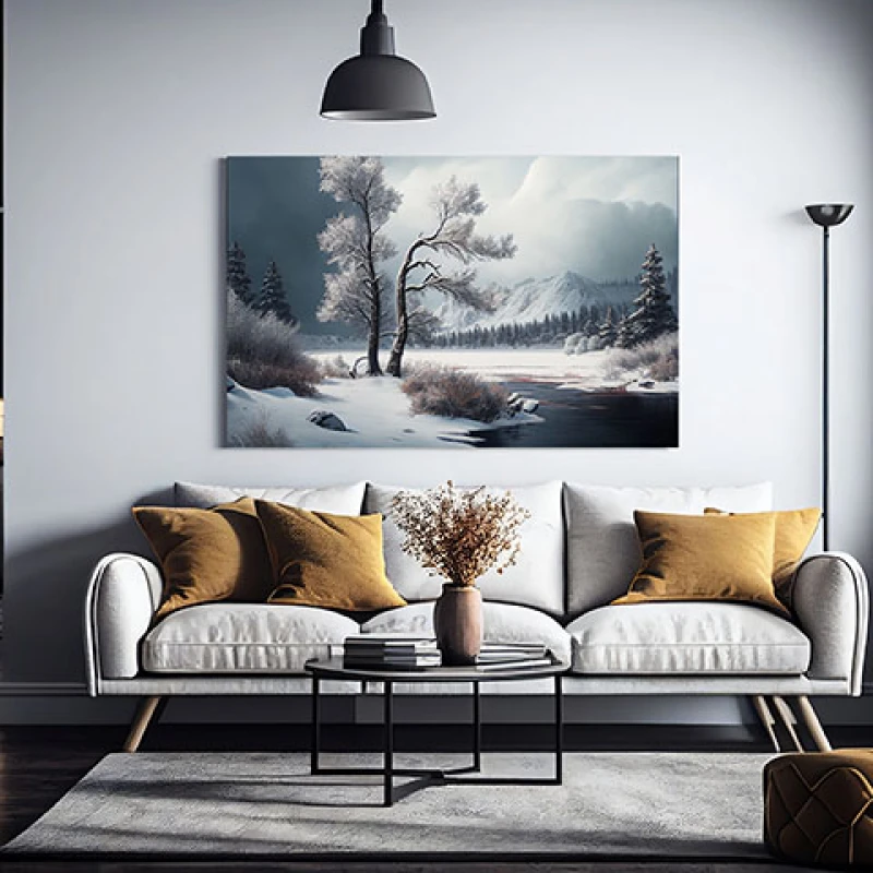 Natura Inghetata - Tablou peisaj
