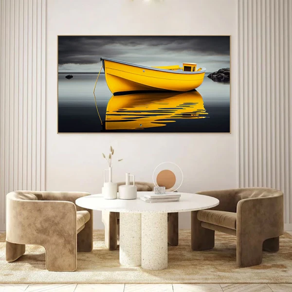 Galben Fascinant - Tablou peisaj