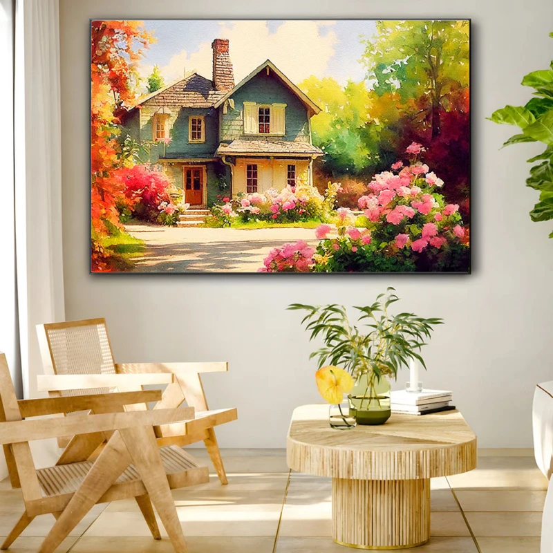 Arhitectura Cald Melancolica - Tablou peisaj