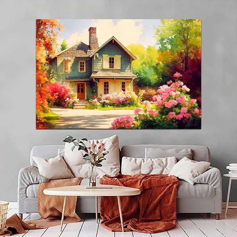 Arhitectura Cald Melancolica - Tablou peisaj