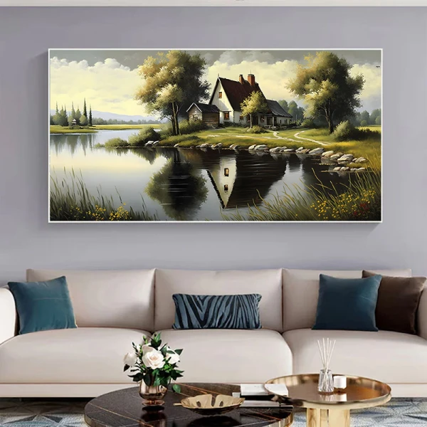 Creatie Verde - Tablou peisaj