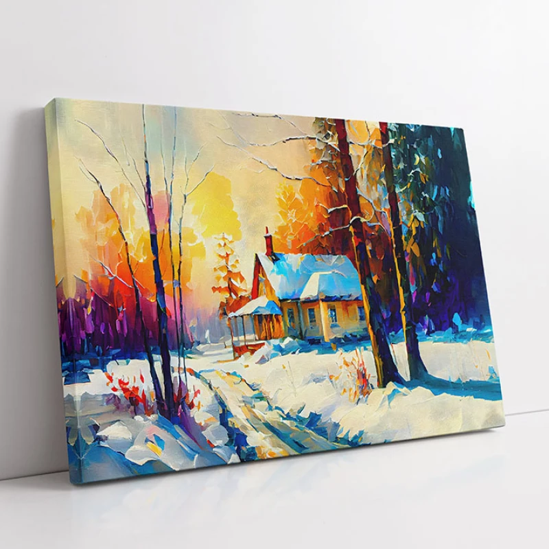 Atingerea Zapezii - Tablou peisaj