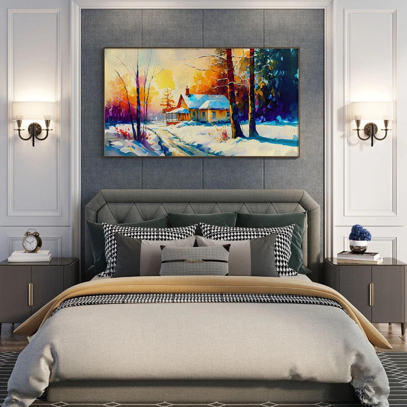 Atingerea Zapezii - Tablou peisaj