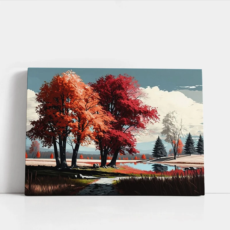 Martori ai Timpului - Tablou peisaj Martori ai Timpului - Tablou peisaj