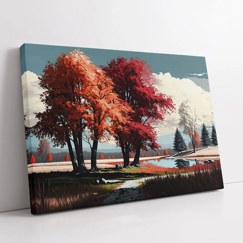 Martori ai Timpului - Tablou peisaj Martori ai Timpului - Tablou peisaj