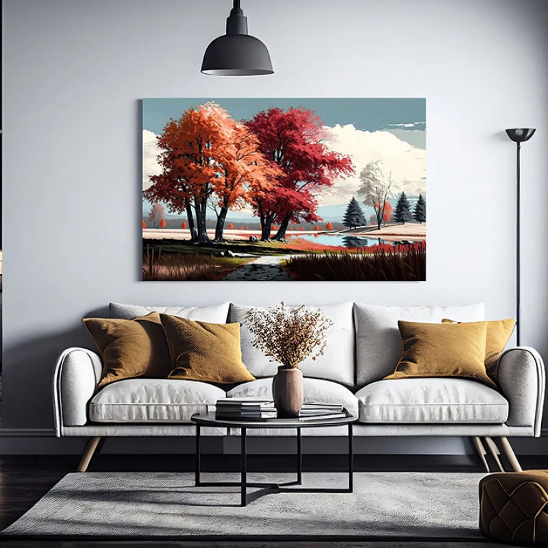 Martori ai Timpului - Tablou peisaj Martori ai Timpului - Tablou peisaj