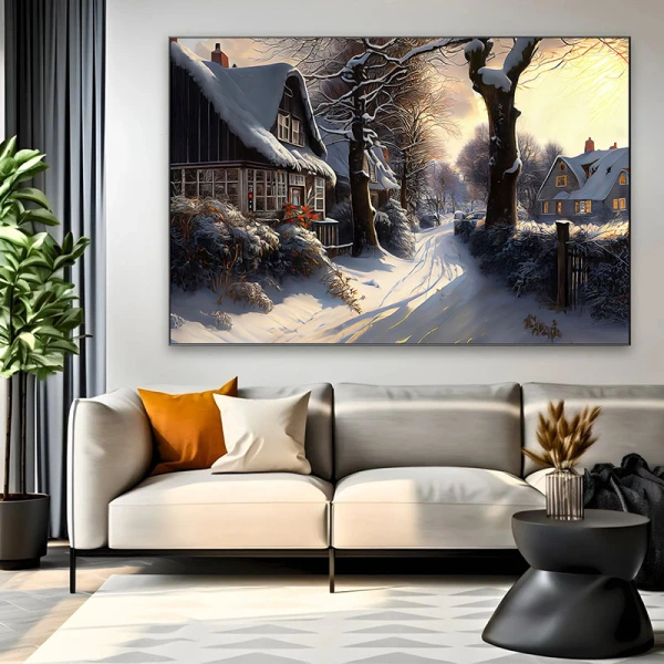 Basm Inghetat - Tablou peisaj