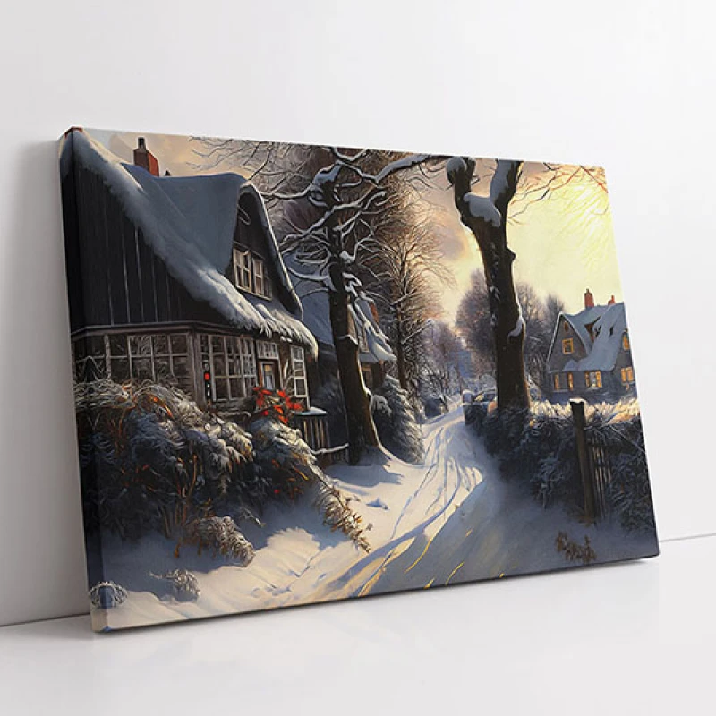 Basm Inghetat - Tablou peisaj