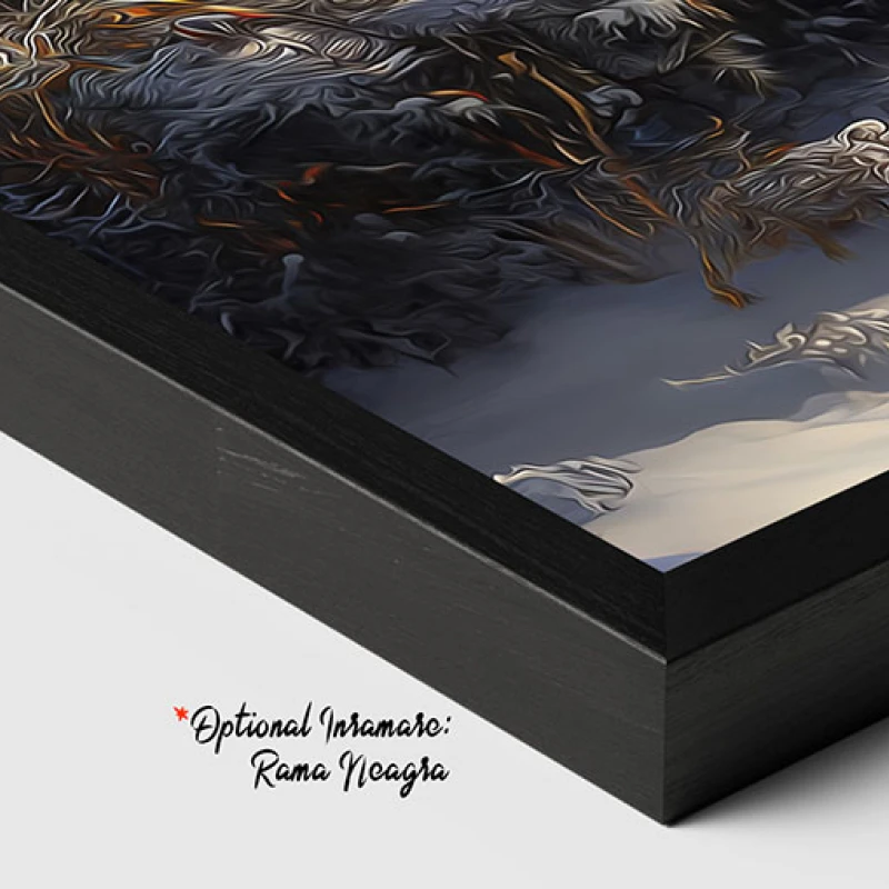 Basm Inghetat - Tablou peisaj