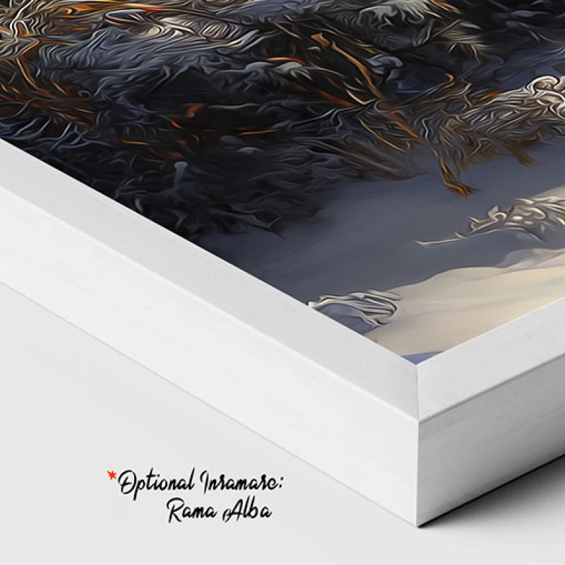 Basm Inghetat - Tablou peisaj