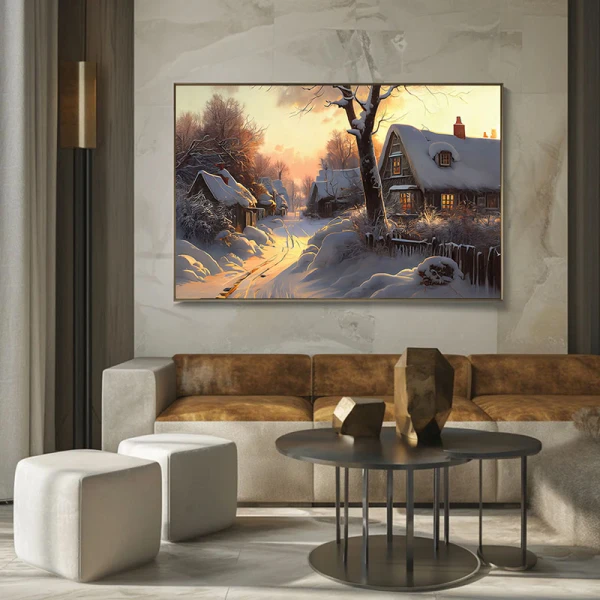 Labirint prin Zapada - Tablou peisaj