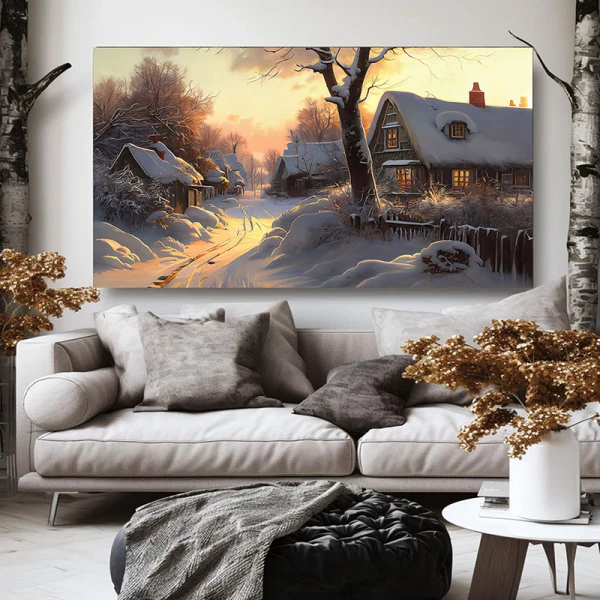 Labirint prin Zapada - Tablou peisaj