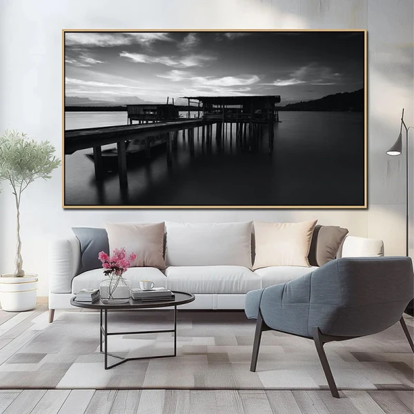 Echilibrul Lacului - Tablou peisaj