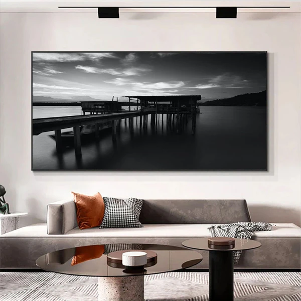 Echilibrul Lacului - Tablou peisaj