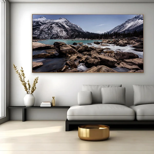 Ecou in Pustietate - Tablou peisaj