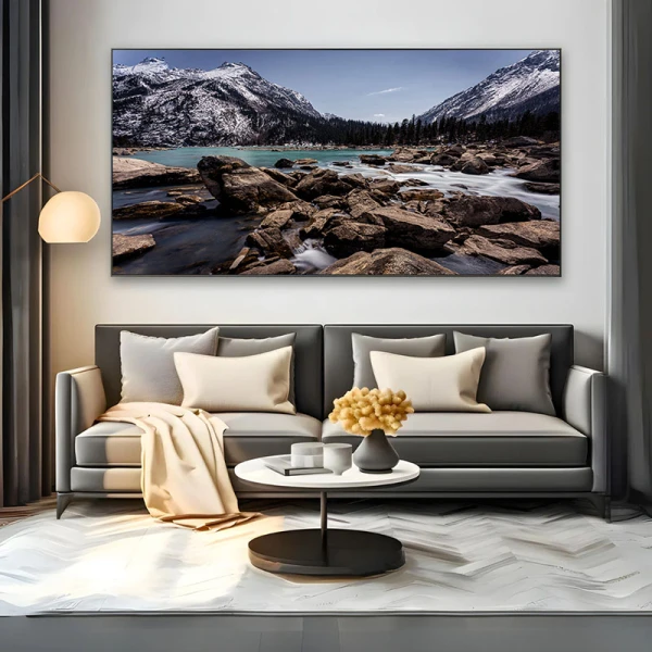 Ecou in Pustietate - Tablou peisaj